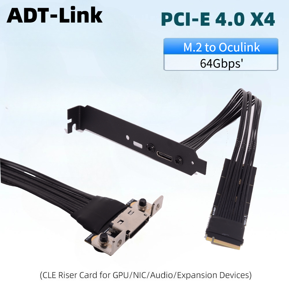 Oculink Egpu Mini Pc - Adapter/kabel przedłużający PCIE 4.0 X4 M.2